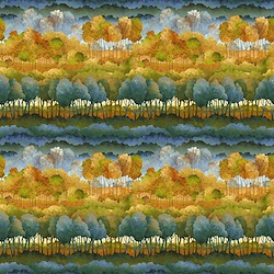 Autumn - Tree and Landscape Border